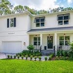 South Tampa luxury home Exterior