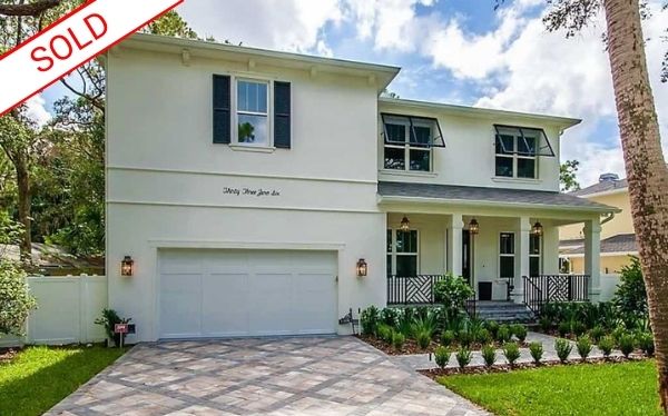 SOLD South Tampa Luxury home